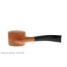 The duck, tobacco pipe with a cylindrical shape in polished natural briar - L'anatra pipe