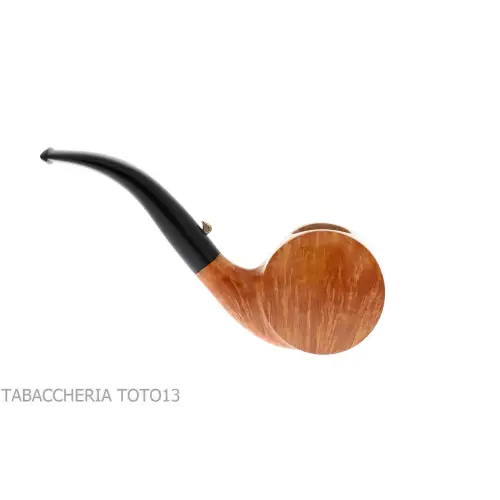 The duck, tobacco pipe with a cylindrical shape in polished natural briar - L'Anatra - Natural root
