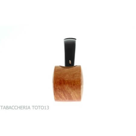 The duck, tobacco pipe with a cylindrical shape in polished natural briar - L'anatra pipe