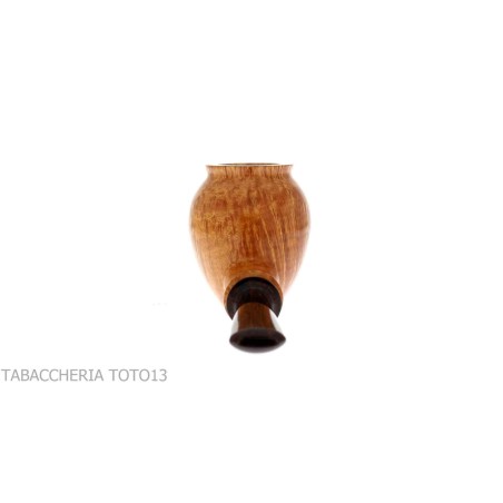 Sauro pipe in briar clear in the shape of a Sicilian jar - Sauro pipemakers - Natural root