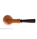 Sauro pipe in briar clear in the shape of a Sicilian jar - Sauro pipemakers - Natural root