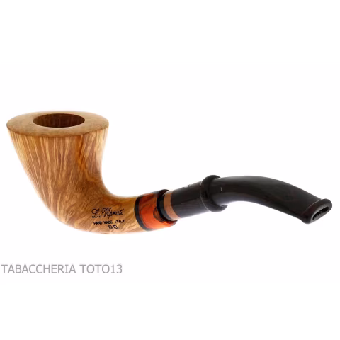 Viprati forma Dublino curva in radica chiara-Viprati