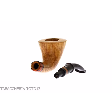 Viprati forma Dublino curva in radica chiara-Viprati