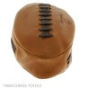 Sac à pipe en cuir naturel vintage en forme de ballon de football américain Fiamma di Re di Andrea Pascucci Sacs pour pipes