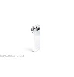 Im Corona Pipe Master Feuerzeug Chrom Linien von Savinelli - Feuerzeuge für Tabakpfeife