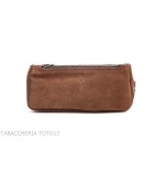 Savinelli borsa per pipa e tabacco in pelle scamosciata - Accessori Per Pipe