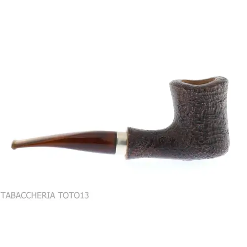 Tuyau Brebbia Naif sablée embout droit mod. 7013 - Pipe Pour le Tabac - Racine naturelle