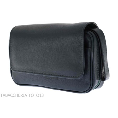 Peterson Avoca top box for three pipes and tobacco - Bags for pipes