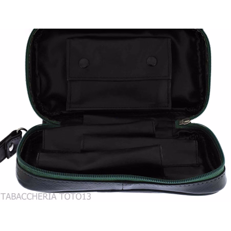 Peterson Avoca top box pour trois pipes et tabac - Sacs pour pipes