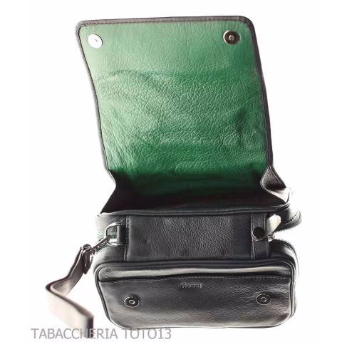 Peterson Avoca bauletto per 3 pipe e tabacco - Borse per Pipe