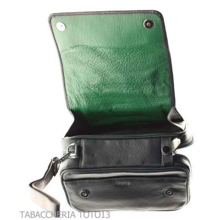 Peterson Avoca top box for three pipes and tobacco - Bags for pipes