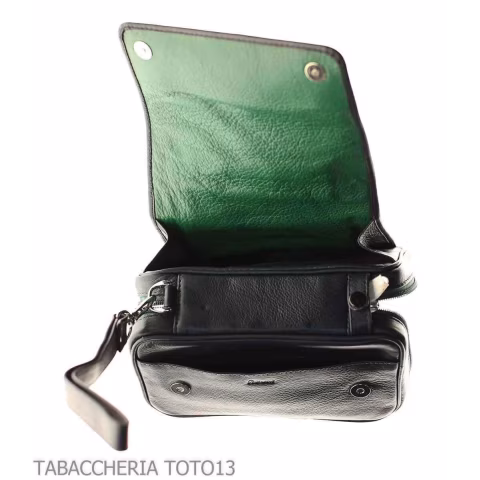 Peterson Avoca bauletto per 3 pipe e tabacco - Borse per Pipe
