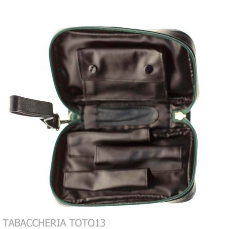Peterson Avoca top box for three pipes and tobacco - Bags for pipes