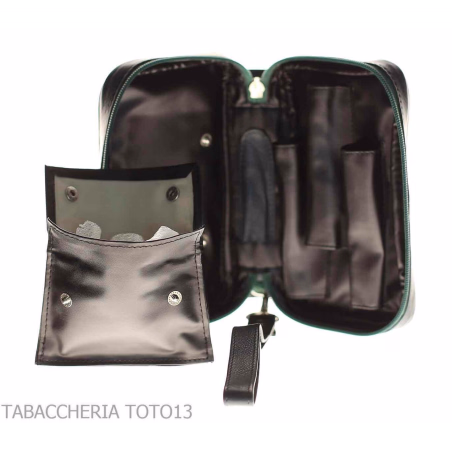 Peterson Avoca top box pour trois pipes et tabac - Sacs pour pipes