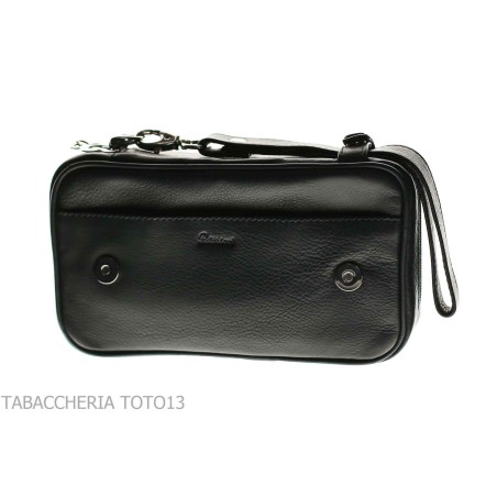 Peterson Avoca top box pour trois pipes et tabac - Sacs pour pipes