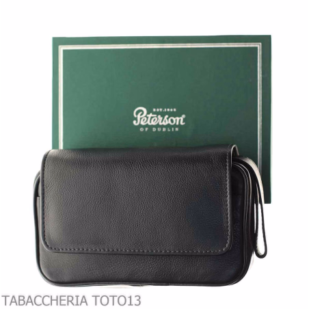 Peterson Avoca top box pour trois pipes et tabac - Sacs pour pipes