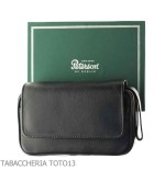 Peterson Avoca bauletto per 3 pipe e tabacco - Borse per Pipe