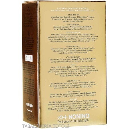 Nonino Riserva 8 años Vol.43% Cl.70-Grappe