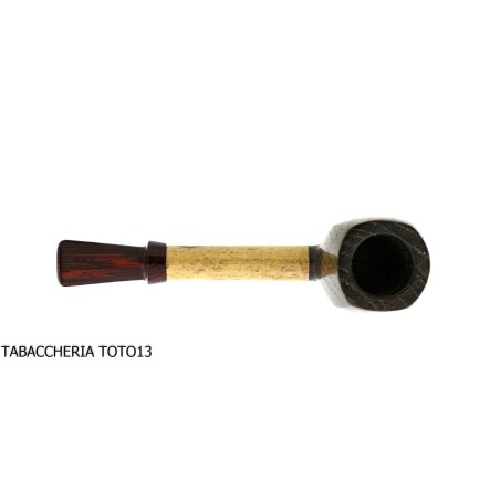 Sauro Stand Up Pipa hecha de madera muerta y bambú-fabricantes de pipas sauro