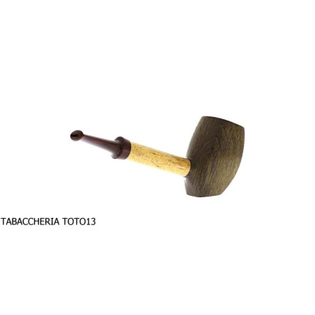 Sauro Stand Up Pipa hecha de madera muerta y bambú-fabricantes de pipas sauro