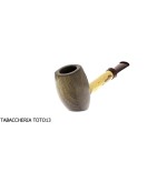 Sauro Stand Up Pipa hecha de madera muerta y bambú-fabricantes de pipas sauro