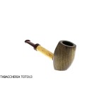Sauro Stand Up Pipa hecha de madera muerta y bambú-fabricantes de pipas sauro