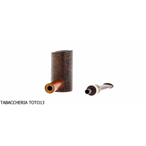 Sauro Pipe Stand Up sanded briar - Tobacco Pipes - Natural root