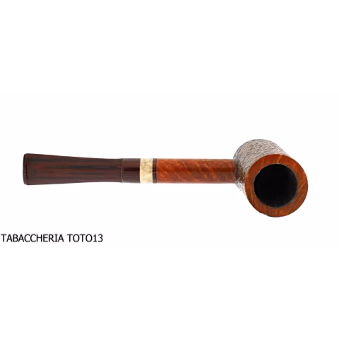 Sauro Pipe Stand Up sanded briar - Tobacco Pipes - Natural root