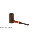 Sauro Pipe Stand Up sanded briar - Tobacco Pipes - Natural root
