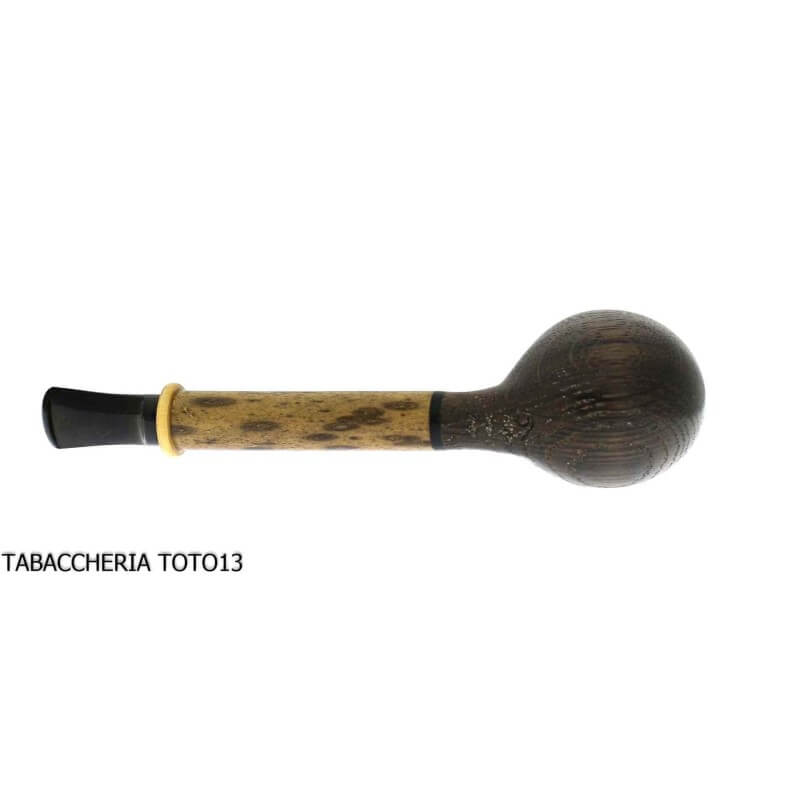 Sauro Pipe Apple in morta e Bamboo - Sauro Pipe
