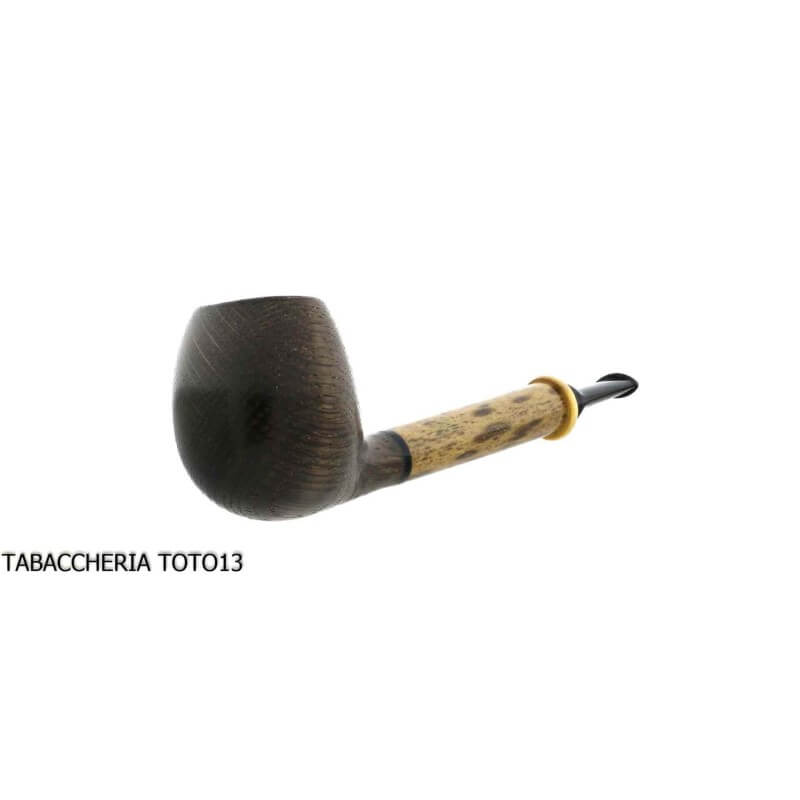 Sauro Pipe Apple in morta e Bamboo - Sauro Pipe