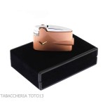 Encendedor Ronson mini Varaflame V con acabado de cobre satinado - Alumbradores