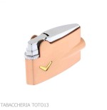 Encendedor Ronson mini Varaflame V con acabado de cobre satinado - Alumbradores