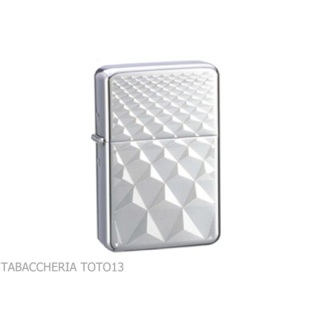 Z-plus cool chrome finish with trapezoidal engravings-Z-plus