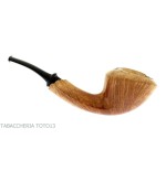 Gabriele Pipemaker radica pipe bent form Doublin, Nautilus line - Tobacco Pipes - Natural root
