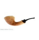 Pipe radica Gabriele Pipemaker coudée Doublin de la ligne Nautilus - Pipe Pour le Tabac - Racine naturelle