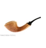 Pipe radica Gabriele Pipemaker coudée Doublin de la ligne Nautilus - Pipe Pour le Tabac - Racine naturelle