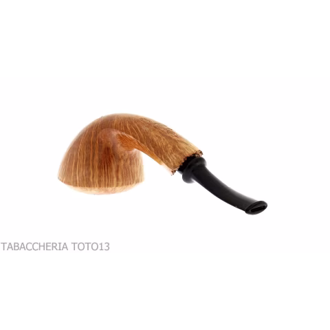 Gabriele Pipemaker radica pipe bent form Doublin, Nautilus line - Tobacco Pipes - Natural root