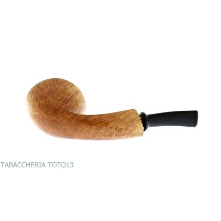 Pipe radica Gabriele Pipemaker coudée Doublin de la ligne Nautilus - Pipe Pour le Tabac - Racine naturelle