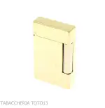 Briquet St Dupont Ligne Initial Cling or brillant et lignes verticales - Briquets - Bronze
