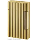 Briquet St Dupont Ligne Initial Cling or brillant et lignes verticales - Briquets - Bronze