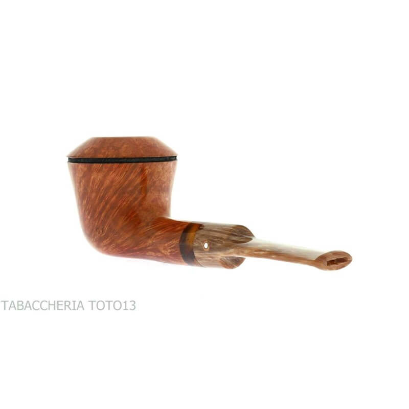 Pfeife von Tom Spanu Bullcap in Dornröschen Erica Scoparia Sarda - Tom Spanu pipe