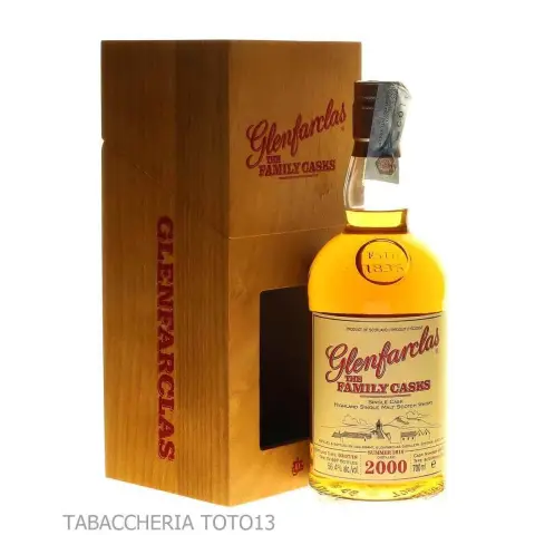 Glenfarclas Family casks 2000 single malt whisky Vol.56,4% Cl.70 - Distillati