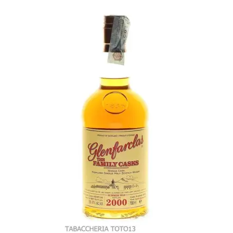 Glenfarclas Family casks 2000 single malt whisky Vol.56,4% Cl.70 - Distillati