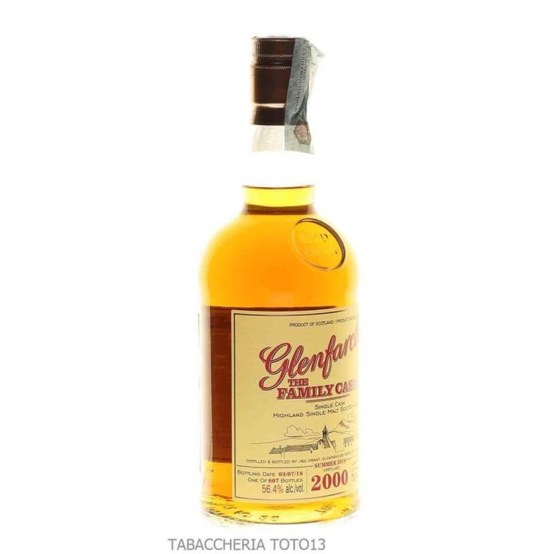 Glenfarclas Family casks 2000 single malt whisky Vol.56,4% Cl.70 - Glenfarclas Distillery