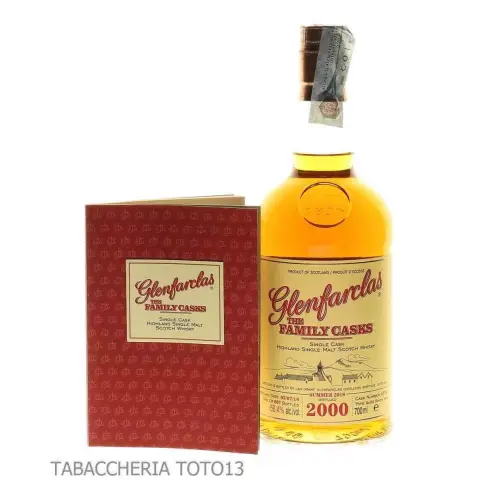 Glenfarclas Family casks 2000 single malt whisky Vol.56,4% Cl.70 - Distillati