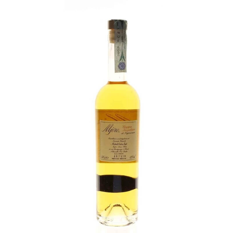 Grappa Mjere invecchiata da uve di Negroamaro Vol.43% Cl.70 - Bruno Pilzer Distilleria