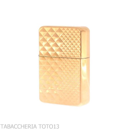 Z-plus cool rose gold finish with kinetic rhombuses on both sides-Z-plus