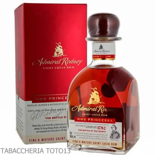 Admiral Rodney HMS Princessa Vol.40% Cl.70 - Distillati