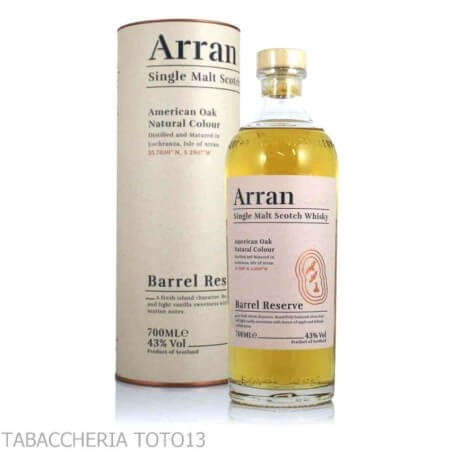 Arran american oak Barrel Reserve Vol.43% Cl.70 Arran distillery Whisky Whisky